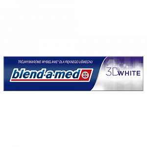 BLEND-A-MED Zubní pasta 3D White 75 ml