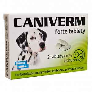 CANIVERM FORTE A.U.V. TBL 2