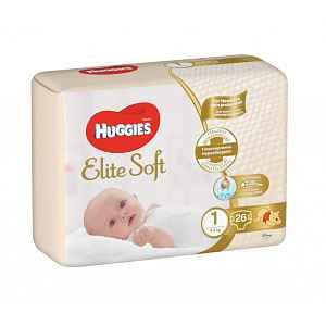 Huggies Elite Soft 1 – 26ks