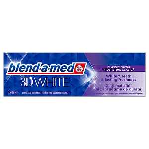 BLEND-A-MED Zubní pasta 3D White 75 ml