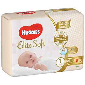 Huggies Elite Soft 1 – 26ks