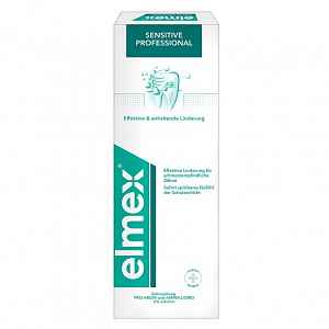 ELMEX Sensitive Professional Technologie ústní vody pro-agrin s aminfluoridem 400 ml