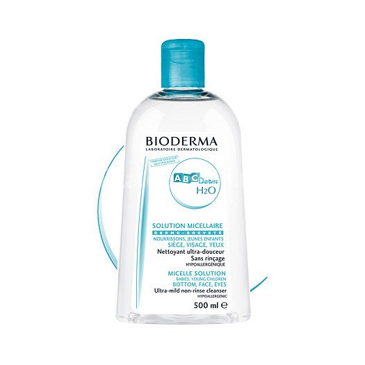 Bioderma ABCDerm H2O micelární voda 500 ml