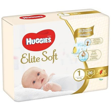 Huggies Elite Soft 1 – 26ks