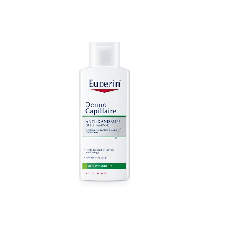EUCERIN DermoCapil. šampon proti mast. lupům 250ml - II.jakost