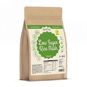 GreenFood Nutrition Low Sugar rýžová kaše kakao 500 g