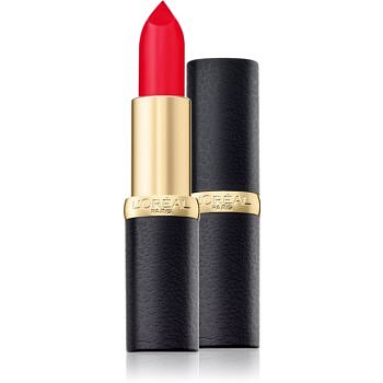 L’Oréal Paris Color Riche Matte hydratační rtěnka s matným efektem odstín 344 Retro Red 3,6 g