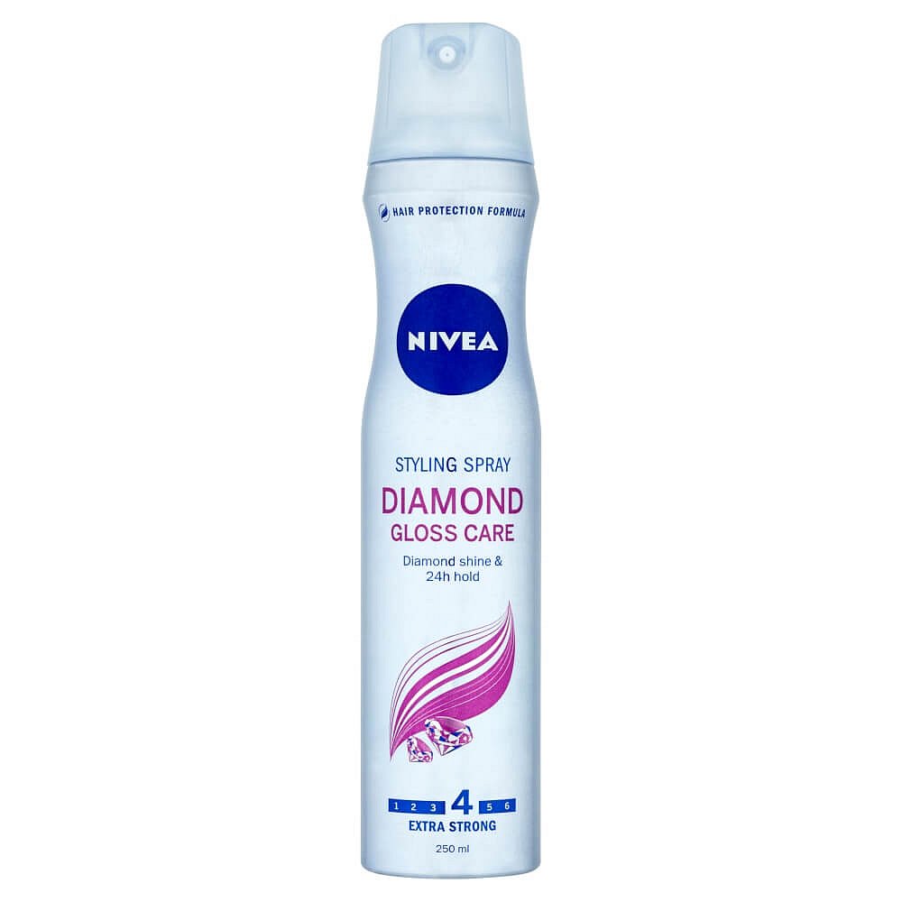 NIVEA Diamond Gloss lak na vlasy 250 ml