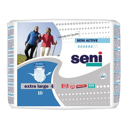 Seni Active Extra Large 10 ks ink. plen. kalh.