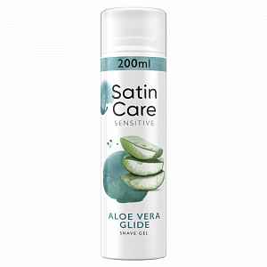 Gillette Satin Care Sensitive gel na holení 200 ml