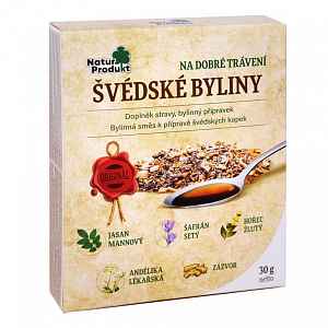 NATURPRODUKT Švédské byliny 30 g