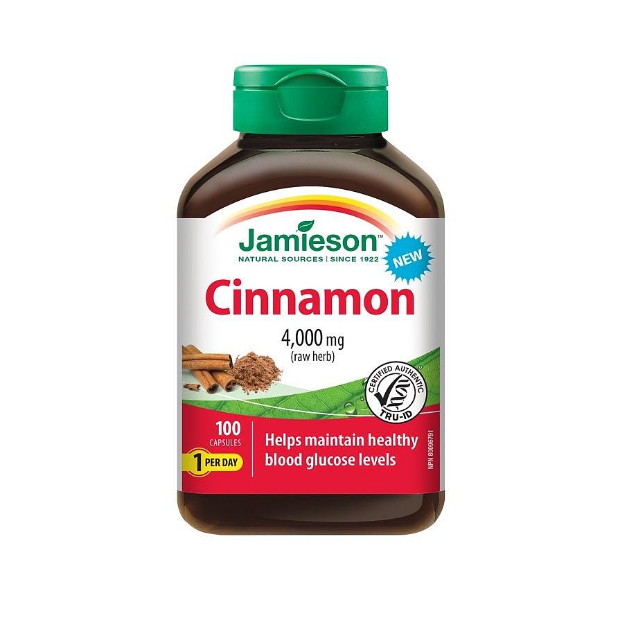 Jamieson Skořice 100 kapslí