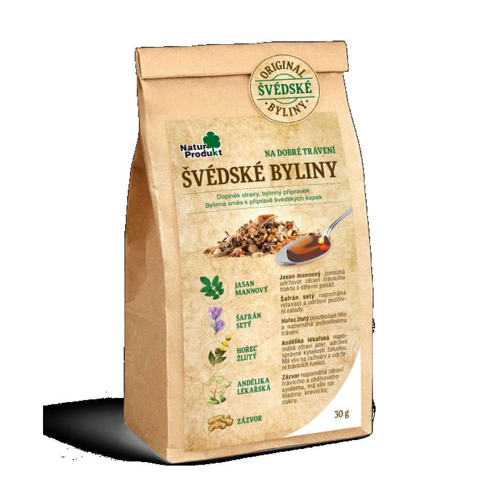 NATURPRODUKT Švédské byliny 30 g