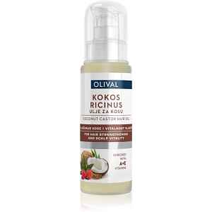 Olival Coconut Castor ricinový olej pro posílení vlasů 60 ml