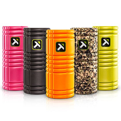 TRIGGER POINT THE GRID FOAM ROLLER 33CM, Černý