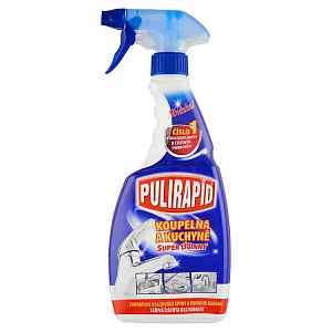 Pulirapid čistící prostředek na koupelny a kuchyně 2v1  500 ml