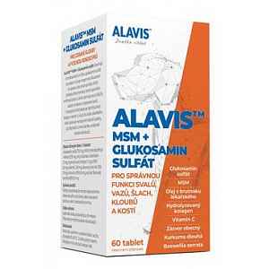 Alavis MSM + Glukosamin sulfát 60 tablet
