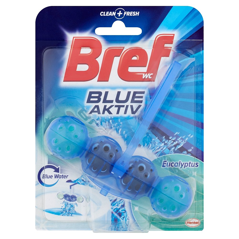 BREF Blue Aktiv Eucalyptus tuhý WC blok 50 g