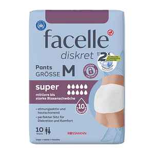 facelle Inkontinenční kalhotky Super M 10 ks