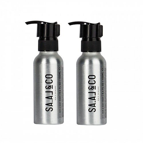 SA.AL&CO 011 Hair & Body Wash Travel Size (2x 100ml) sprchový gel na vlasy a tělo v cestovním setu 2x100ml