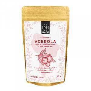 NATU Acerola BIO prášek 60 g