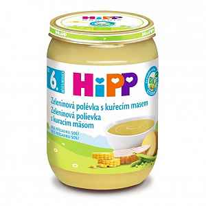 HIPP BABY MENU BIO Polévka zeleninová s kuřecím 190g
