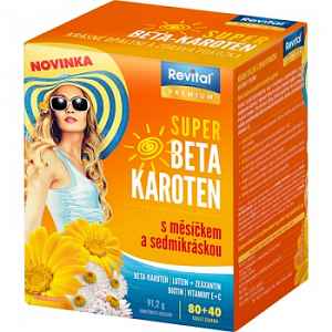 Revital Super Beta-karot.měsíček+7kráska tbl.80+40