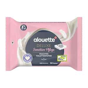 alouette Vlhčený toaletní papír Sensitive Deluxe  50 ks