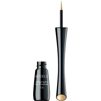 Artdeco Calligraphy Dip Eyeliner tekuté oční linky odstín 12 Gold 2,5 ml