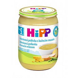 HIPP BABY MENU BIO Polévka zeleninová s kuřecím 190g