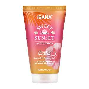 ISANA Bronzující tělové mléko limitovaná edice Sweet Sunset 150 ml