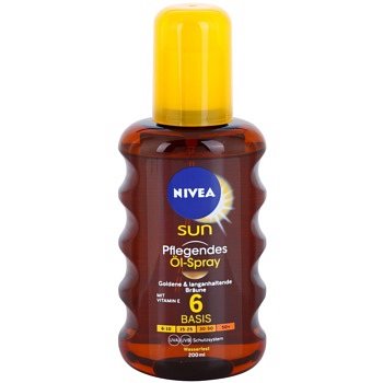 Nivea Sun olej na opalování ve spreji SPF 6  200 ml