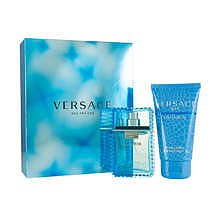 Versace Man Eau Fraiche Dárková sada pánská toaletní voda 30 ml a sprchový gel na tělo a vlasy Man Eau Fraiche 50 ml