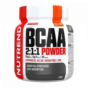 Nutrend BCAA Mega Strong Drink svěží pomeranč 400g