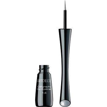 Artdeco Calligraphy Dip Eyeliner tekuté oční linky odstín 14 Silver 2,5 ml