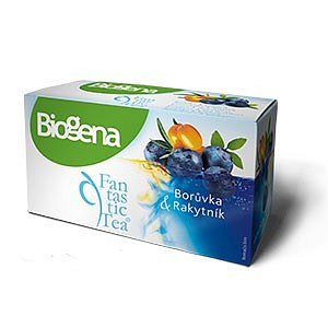 Čaj Biogena Fantastic Borůvka & Rakytník 20x2g