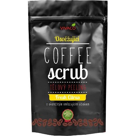 COFFE SCRUB - tělový peeling osvěžující Fresh Citrus 200g