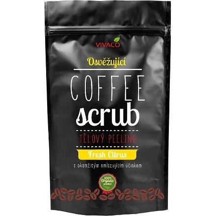 COFFE SCRUB - tělový peeling osvěžující Fresh Citrus 200g