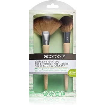 EcoTools Define & Highlight Duo sada štětců VII.