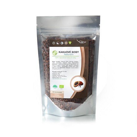 Kakaové Boby Naturalis BIO - 250g