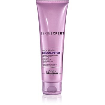 L’Oréal Professionnel Serie Expert Liss Unlimited termoochranný krém pro uhlazení nepoddajných vlasů  150 ml