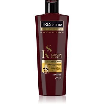 TRESemmé Keratin Smooth šampon s keratinem a marulovým olejem 400 ml