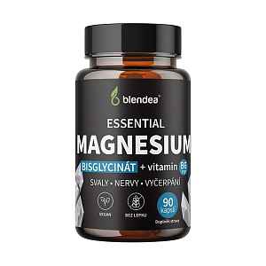 BLENDEA Magnesium Bisglycinát s vitamínem B6 90 kapslí