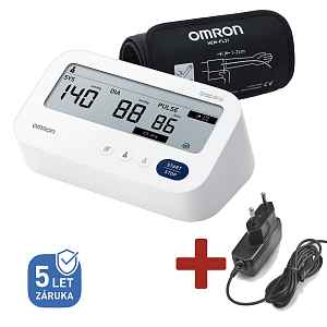 Omron M3 comfotr digitální tonometr + síťový zdroj