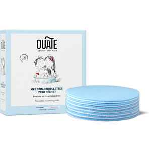 OUATE Reusable Cleansing Pads pratelné odličovací tampony z mikrovlákna pro děti 7 ks