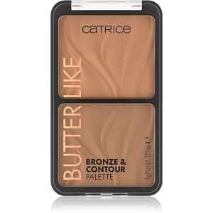 Catrice Butter Like Bronze & Contour konturovací paletka s bronzerem odstín 010 Born To Shape 9 g