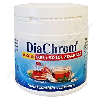 DiaChrom AKCE 600 tbl. + 50 tbl. zdarma