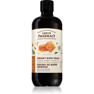Green Pharmacy Manuka Honey & Olive Oil Bath Foam krémová pěna do koupele 500 ml