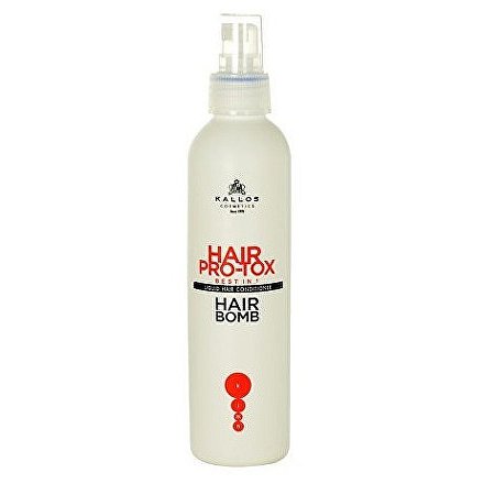 Kondicionér na vlasy ve spreji KJMN (Hair Pro-Tox Hair Bomb) 200 ml