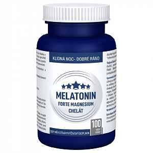 Melatonin Forte Magnesium Chelát Tbl.100 Clinical